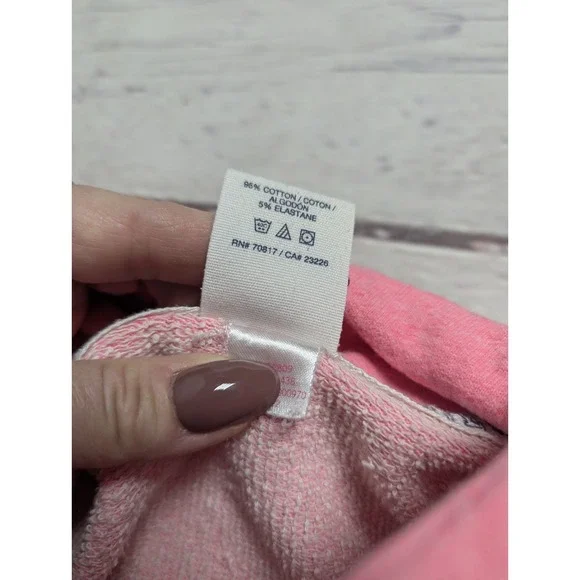 Victoria's Secret Pink 86 Half Zip Hot Pink Pullover Women's XS 973 - Picture 7 of 7